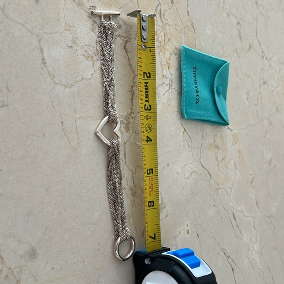 TIFFANY & CO.
Mesh Heart Multistrand Toggle Bracelet - Picture 6 of 6